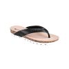 Sandalias Via Uno Black 62397, Mujer