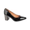 Zapatos Vizzano Charol Negro 48826, Mujer