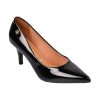 Zapatos Vizzano Charol Negro 47655, Mujer