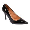 Zapatos Vizzano Charol Negro 47644, Mujer