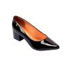 Zapatos Vizzano Charol Negro 64105, Mujer