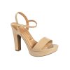 Sandalias Vizzano Charol Beige 52820, Mujer