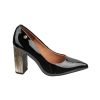 Zapatos Vizzano Charol Negro 62099, Mujer