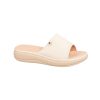 Sandalias Via Uno Beige 62879, Mujer
