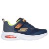 Zapatillas Skechers Black Blue Lime, Niño