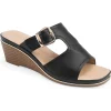 Sandalias Via Uno Black 63141, Mujer