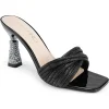 Sandalias Via Uno Negro 62883, Mujer