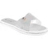 Sandalias Via Uno Silver 63123, Mujer