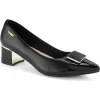 Zapatos Via Uno Black 63716, Mujer
