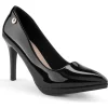Zapatos Via Uno Black 63720, Mujer