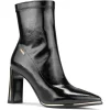 Zapatos Via Uno Botin Black, Mujer