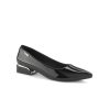 Zapatos Via Uno Black 63725, Mujer