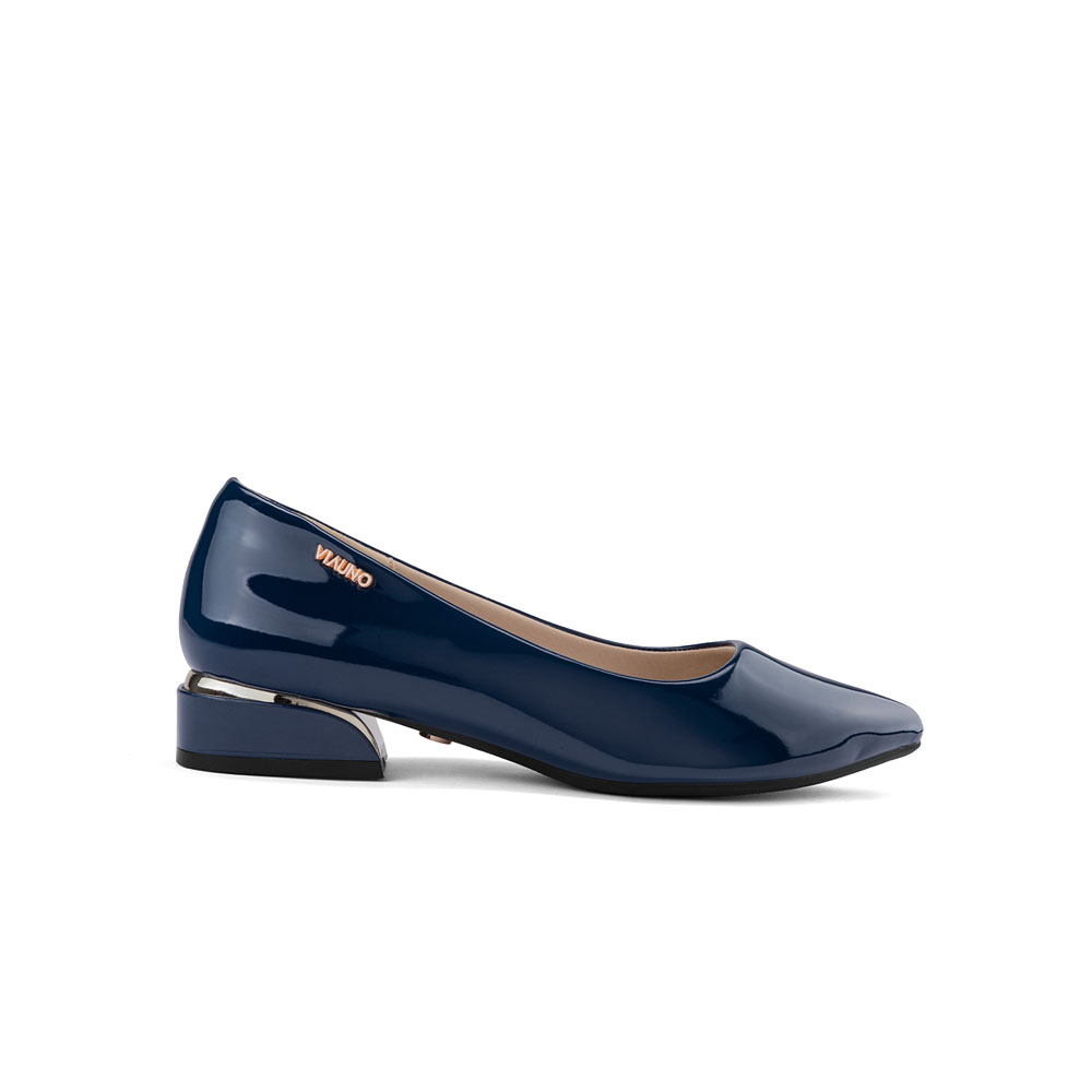 Zapatos Via Uno Navy, Mujer