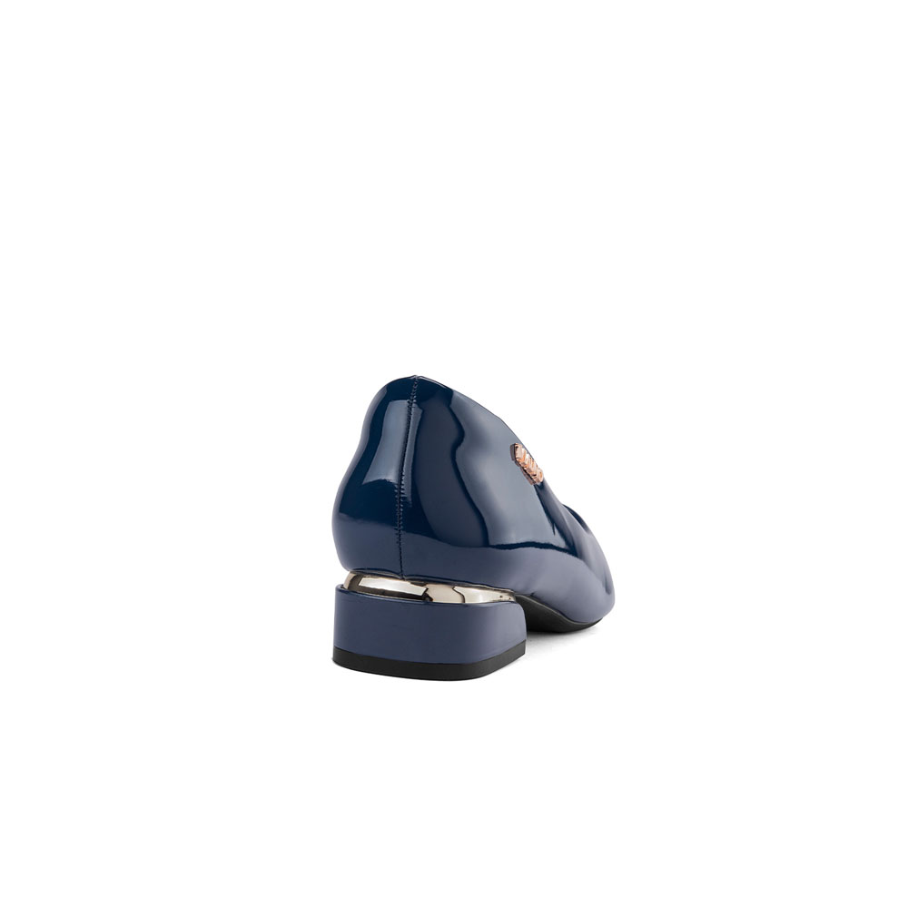 Zapatos Via Uno Navy, Mujer
